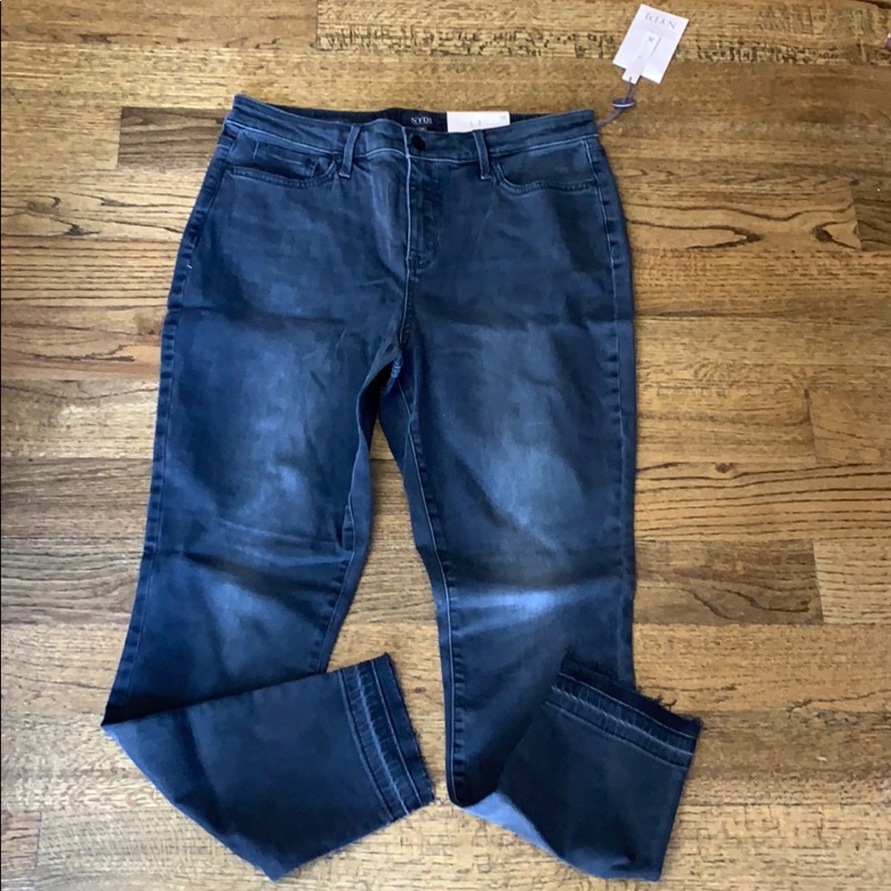👖NYDJ Ami Skinny Ankle Jeans Released Hem Olympic